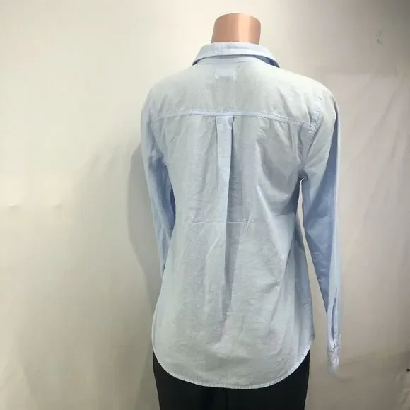 Old Navy Button Up Womens M Blue - Picture 10 of 16